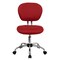 Emma and Oliver Mid-Back Mesh Padded Swivel Task Office Chair with Chrome Base